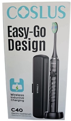 New - Coslus Sonic Electric Toothbrush 5Modes Wireless Charging Travel Adult