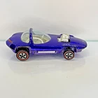 Hot Wheels Redline Silhouette U.S. Purple / White Interior  ~Original 16 Nice!~