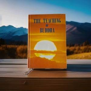Handmade Real Book Safe - Secret Hidden Stash Box - The Teaching of Buddha