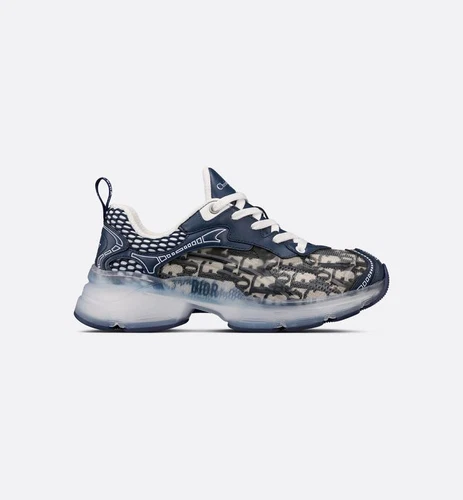 Taille EU39 Baskets Dior Vibe bleu foncé oblique I285Q1L0R