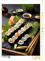 Calvendo Puzzle Sushi - Wonderful Delicacies | 1000 Pieces, Finished Size 25.2 ×