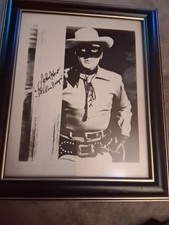 TV Show THE LONE RANGER Glossy 8x10 Photo W/ BLACK FRAME