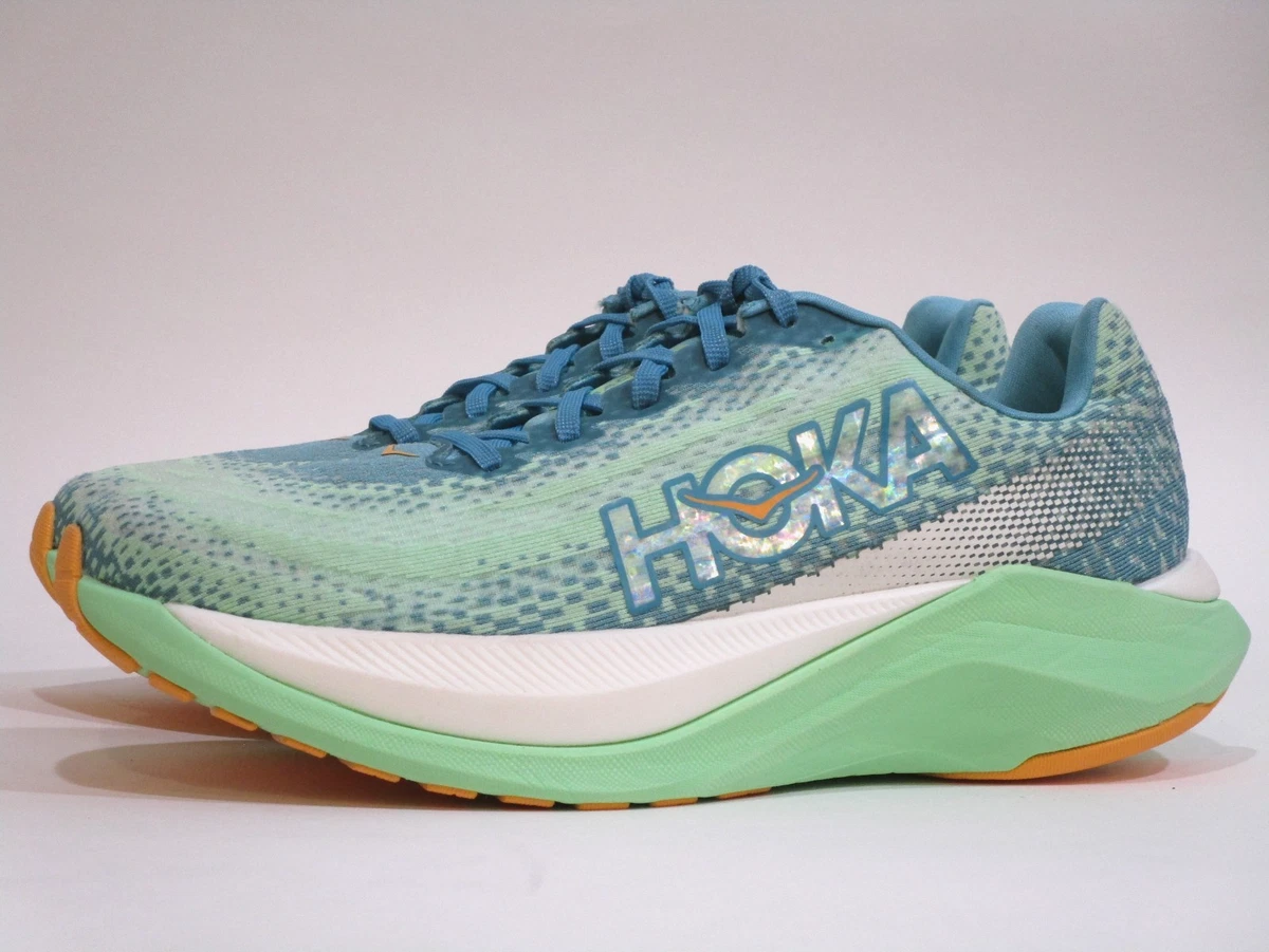 Hoka - Mach X, Men’s Size 8.5 (Green & Blue) Hoka Mach X Review: A Feast For The Eyes - Believe in the Run main image 2