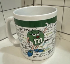 M &M Green Giant oversized Soup/ Coffee Mug Superb Condition!