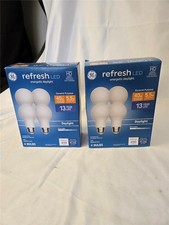 Lot of 2 GE Bulbs Refresh LED Energetic Daylight HD Light 5.5W Dimmable NEW