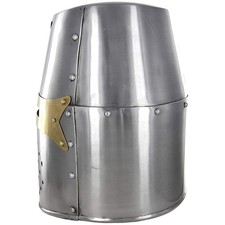 Handcrafted Steel Templar Crusader Helmet