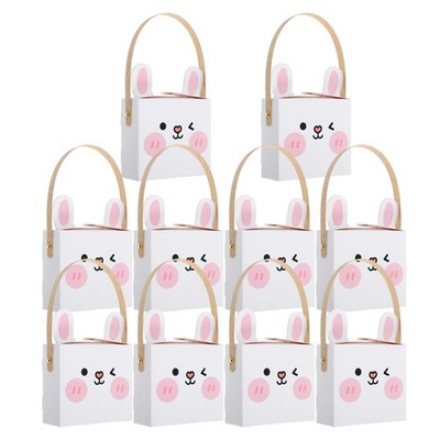  10 Pcs Osterparty-gastgeschenkbox Osterfeier-boxen Süße Osterboxen