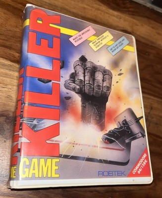 Commodore 64/128 -- Game Killer (Robtek / Cartridge) Boxed Rare .....