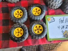 60s/70s MIGHTY TONKA MR-970 WHEELS YELLOW GOOD CONDITION