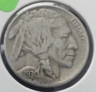 1930 P Buffalo Nickel "F To XF" US Coins 5C with Free Shipping