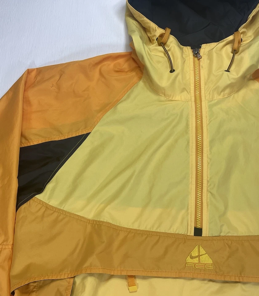 Винтажный Nike ACG пуловер Anorak куртка мужская L внешний слой 3 1/2 1/4 молнии Y2K 90-х - Изображение 3 из 4