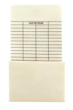 Hygloss Products Manila Library Pockets – Non-Adhesive Pocket Envelopes Made in