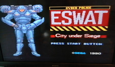 ebay® Auktion 198630065220 | ESWAT City Under Siege Sega Mega Drive Boxed Komplett Original Tab Gereinigte Pins Thumbnail of ebay® auction 198630065220 | ESWAT City Under Siege Sega Mega Drive Boxed Komplett Original Tab Gereinigte Pins