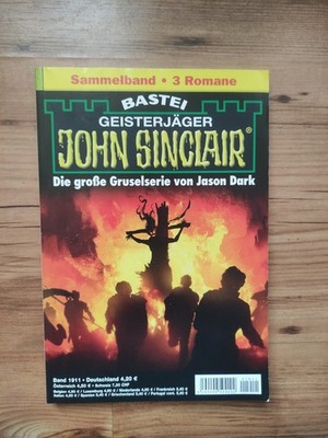 JOHN SINCLAIR Sammelband 1911 , 3 Romane in einem, ne3