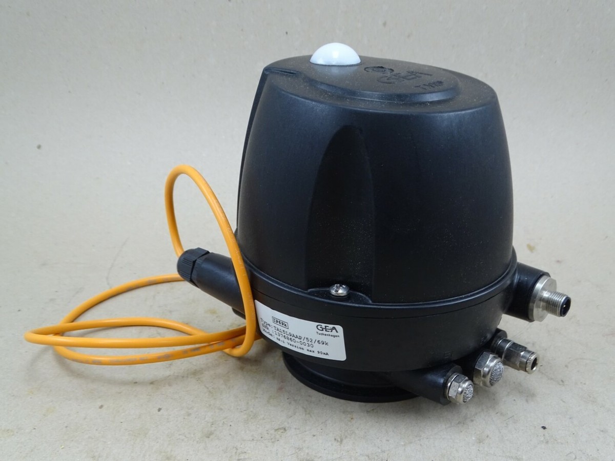 GEA Tuchenhagen Module Valve Control Head IP69K, TA15L9AAP/52/69K