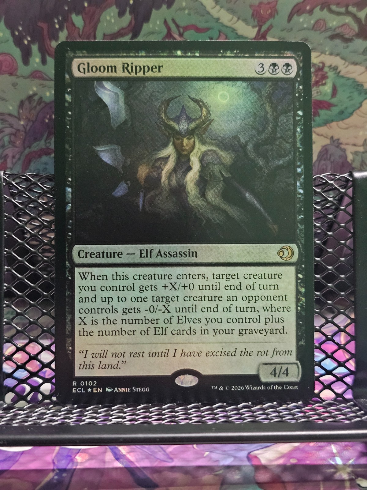 Gloom Ripper Gloom Ripper - 102 - Foil - Lorwyn Eclipsed - NM - MTG | eBay