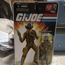 G.I. Joe Wild Bill Helicopter Pilot Action Figure 2008 Boxed Multicolor Plastic