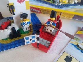LEGO 6265 Sabre Island complete incl box & instructions 1989 Governor's Bastion