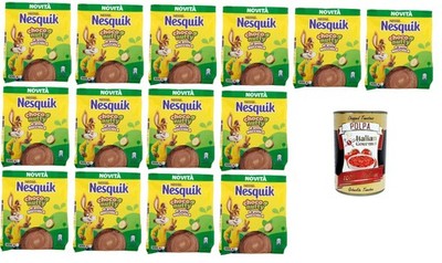 Nesquik Choconutty Mit Haselnussgeschmack 14x300g+Polpa 400g