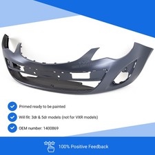 Fits Vauxhall Corsa D 2011-2014 Front Bumper Primed High Quality