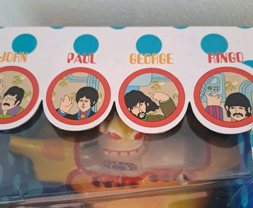 Beatles Yellow Submarine Money Box & Colouring Book They Have Some Storage Wear - Picture 7 of 24