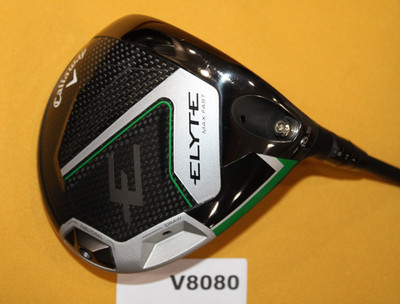 Callaway Elyte Max Fast 10.5º Driver Vanquish R2 Senior Graphite Club V8080 MINT