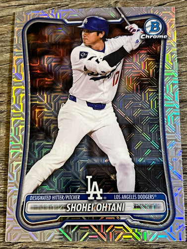 2026 Bowman Chrome Mojo Refractor Shohei Ohtani Los Angeles Dodgers #52