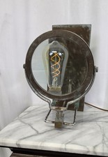 Steam Punk Magnifying Glass Sconce Light Bulb...