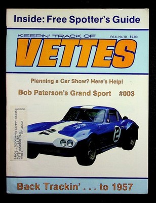 Keepin' Track of Vettes Magazine JUNE 1982 Bob Paterson's Grand Sport #003