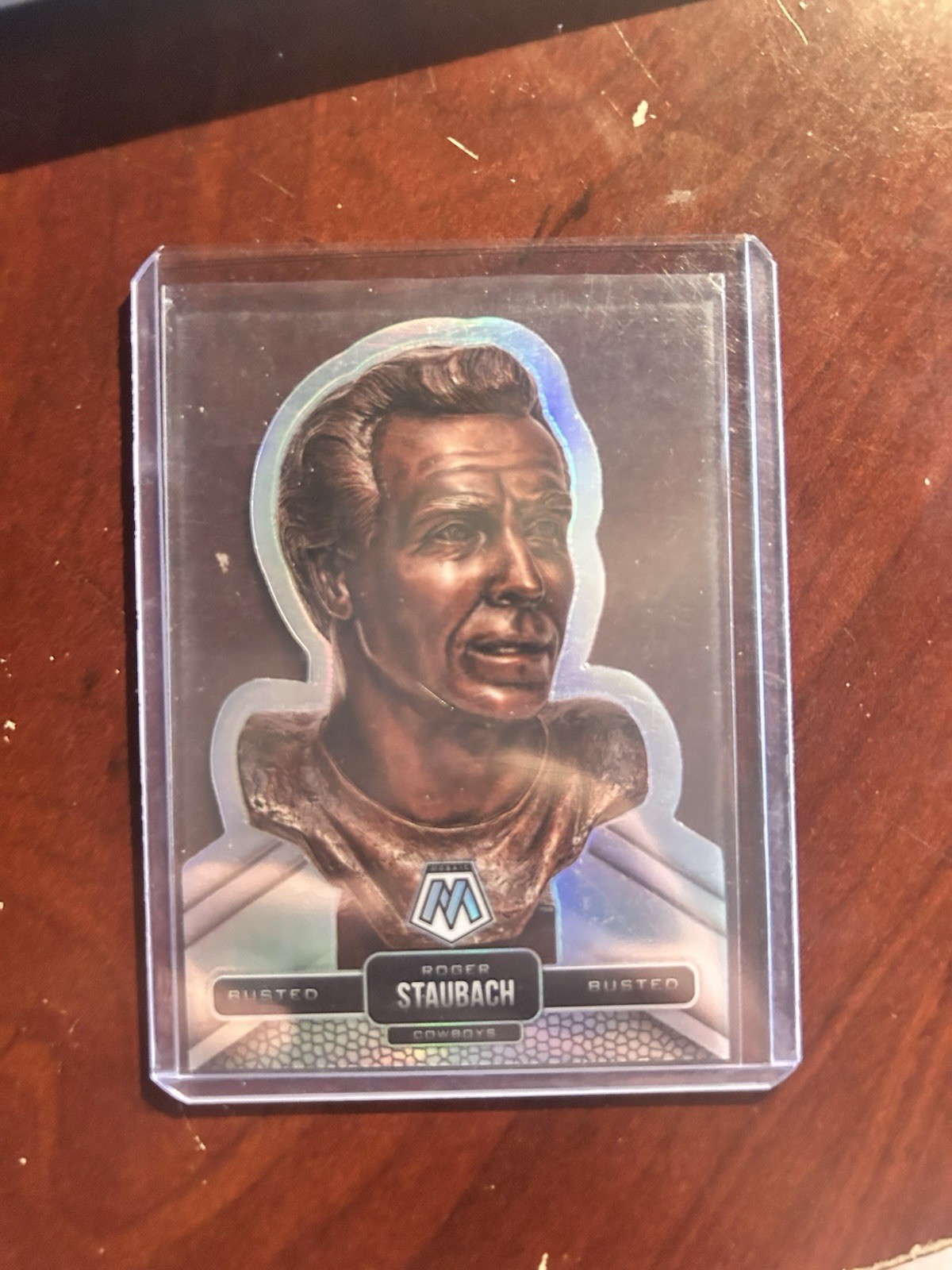 Roger Staubach 2022 Mosaic Busted SP!! B-4