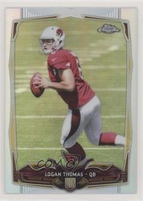 2014 Topps Chrome Refractor Logan Thomas #151 4p1