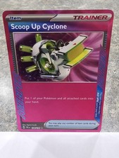 Scoop Up Cyclone 128/131 Sv: Prismatic Evolutions Holo Ace SPEC Rare Pokemon NM