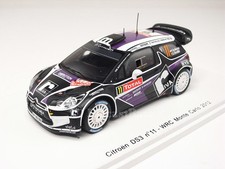 Spark Citroen Ds3 Wrc N 11 Rally Montecarlo 2012 P.van Merksteijn E.chevaillier 1:43 S3329