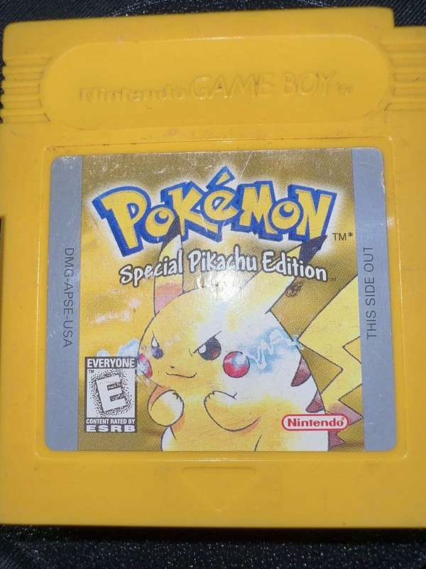 Pokémon Yellow Version Special Pikachu Edition (Nintendo Game Boy, 1999) Tested!