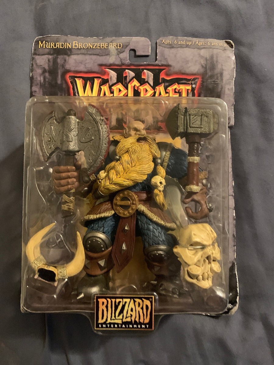 Warcraft 3: Reign of Chaos Muradin Bronzebeard Action Figure New