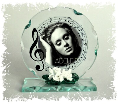 Adele, Hallo. Someone Like You, Glas Plakette limitierte Auflage von Cellini Plaques