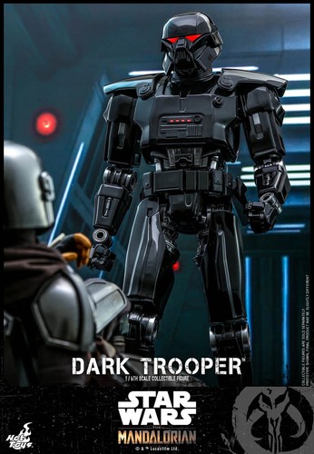 Figura de acción anime HotToys 1/6 TMS032 Dark Trooper Star Wars Mandalorian 12" - Imagen 7 de 23
