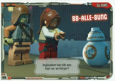 Lego Star Wars Serie 2 Sammelkarten Karte Nr. 156 BB-Alle-8ung