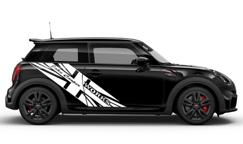 For Mini Cooper JCW R56 R50 F56 R53 R55 R60 Car Door Side Stickers Waterproof Vi - Zdjęcie 10 z 34