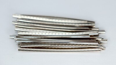 Fret Wire Pre Cut Medium Low Acoustic Electric Nickel Silver 24 Pack  123324