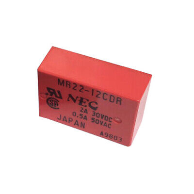 5PCS NEC MR22-12CDR Power Relay 12VDC 9Pin 2A 30VDC | eBay 5PCS NEC MR22-12CDR Power Relay 12VDC 9Pin 2A 30VDC | eBay