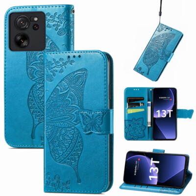 For Xiaomi Redmi Note 12 11 10 9 Pro 13T Max PU Leather Flip Wallet Case Cover