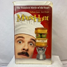 Mouse Hunt Clamshell VHS - Starring Lee Evans