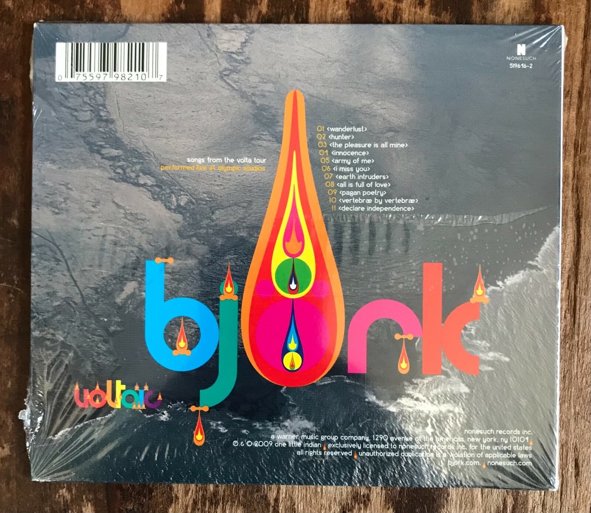 Bjork VOLTAIC Songs From The Volta Tour LIVE At Olympia Studios
