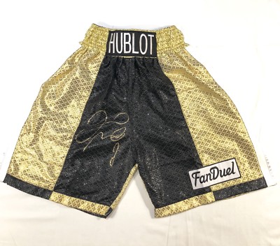 hublot boxing trunks