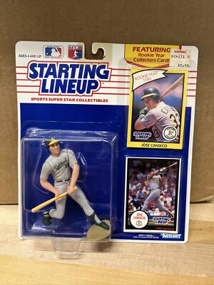 JOSE CANSECO 1990 Starting Lineup Sports Figurine - Oakland