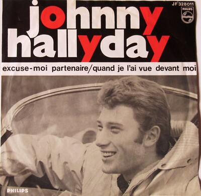 JOHNNY HALLYDAY     EXCUSE-MOI PARTENAIRE    PRESSAGE  PAYS-BAS