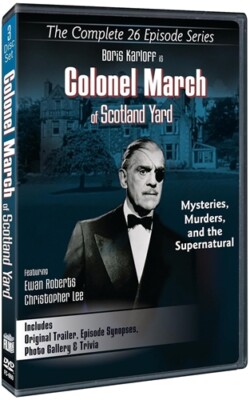 COLONEL MARCH OF SCOTLAND YARD THE COMPLETE TV SERIES New DVD Boris Karloff