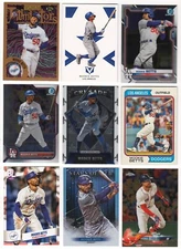 x50 Different MOOKIE BETTS Premium card lot/set Chrome Bowman Refractor Dodgers!
