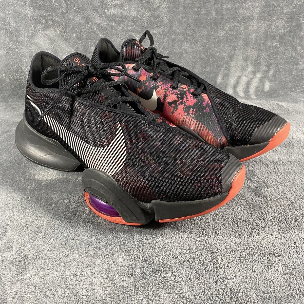Nike Air Zoom SuperRep 2 Men Sz 13 Training Shoe Black Martian